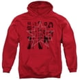thumbnail image 1 of Trevco Jla-Five Stars Adult Pull-Over Hoodie- Red - XL, 1 of 1