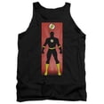 thumbnail image 1 of Trevco Jla-Flash Block Adult Tank Top- Black - XL, 1 of 1