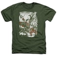 thumbnail image 1 of Trevco Jla-Green And Red Adult Heather Tee- Military Green - Medium, 1 of 1