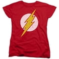 thumbnail image 1 of Trevco Jla-Rough Flash Short Sleeve Womens Tee- Red - Medium, 1 of 1
