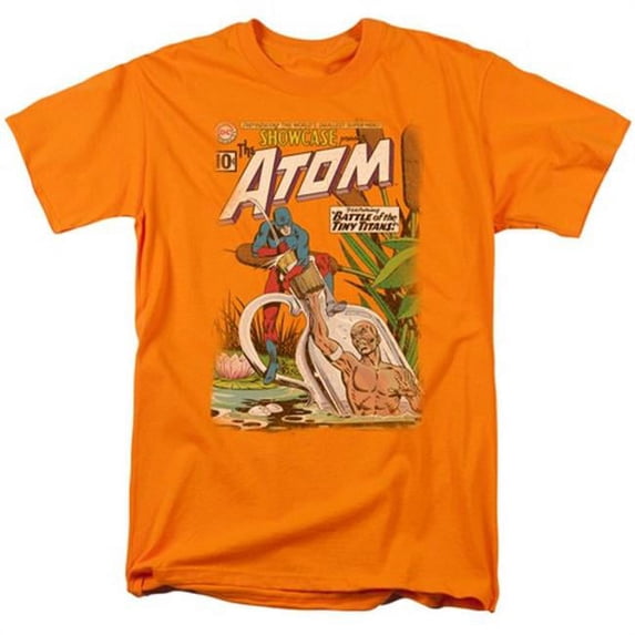 Trevco Jla-Showcase No. 34 Cover Short Sleeve Adult 18-1 Tee- Orange - Large