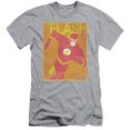thumbnail image 1 of Trevco Jla-Simple Flash Poster Short Sleeve Adult 30-1 Tee- Athletic Heather - Medium, 1 of 1