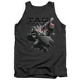 thumbnail image 1 of Trevco Jla-Tag Team Adult Tank Top- Charcoal - Small, 1 of 1