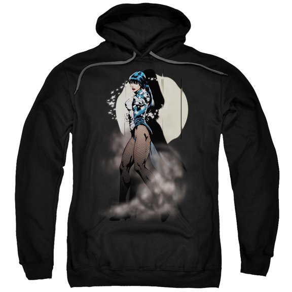 Trevco Jla-Zatanna Illusion Adult Pull-Over Hoodie- Black - Medium