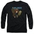 thumbnail image 1 of Trevco Judge Dredd-Smile Scumbag Long Sleeve Adult 18-1 Tee- Black - 2X, 1 of 1