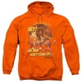thumbnail image 1 of Trevco  LAB114-AFTH-6 Labyrinth & Head Dont Come Off - Adult Pull-Over Hoodie, Orange - 3X, 1 of 1