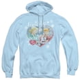 thumbnail image 1 of Trevco  LB225-AFTH-6 I Love Lucy & The Best Present - Adult Pull-Over Hoodie, Light Blue - 3X, 1 of 1