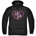 thumbnail image 1 of Trevco  LB353-AFTH-5 I Love Lucy & Neon Logo-Adult Pull-Over Hoodie, Black - 2X, 1 of 1