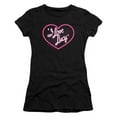 thumbnail image 1 of Trevco  LB353-JS-2 I Love Lucy & Neon Logo - Short Sleeve Junior Sheer, Black - Medium, 1 of 1