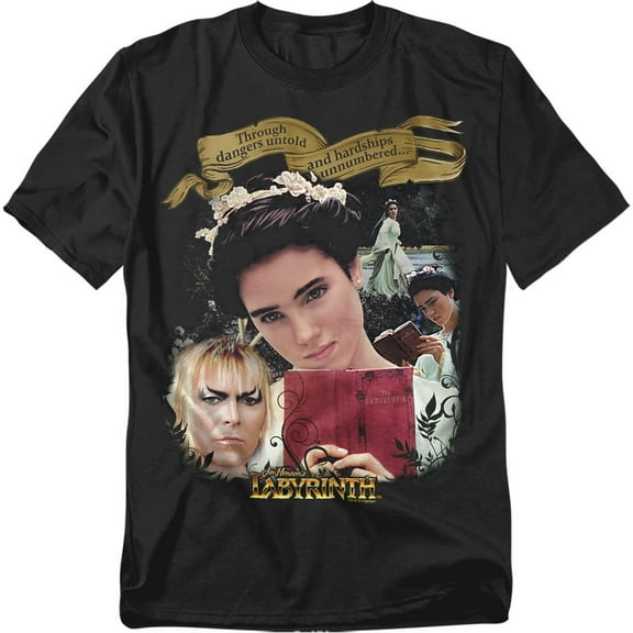 Labyrinth T-Shirt Dangers Untold Unisex Graphic Tee For Men & Women