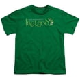 thumbnail image 1 of Trevco  Leprechaun Moon-Short Sleeve Youth 18-1 T-Shirt, Kelly Green - Medium, 1 of 1