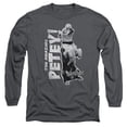 thumbnail image 1 of Trevco Little Rascals-Amazing Petey - Long Sleeve Adult 18-1 Tee - Charcoal- Small, 1 of 1
