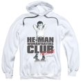 thumbnail image 1 of Trevco Little Rascals-Club President - Adult Pull-Over Hoodie - White- 3X, 1 of 1