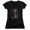 thumbnail image 1 of Trevco Lor-Aragorn Junior V-Neck Tee, Black - 2X, 1 of 1