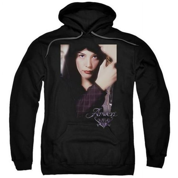 Trevco Lor-Arwen Adult Pull-Over Hoodie- Black - 2X