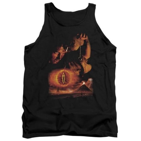 Trevco Lor-Destroy The Ring Adult Tank Top- Black - XL