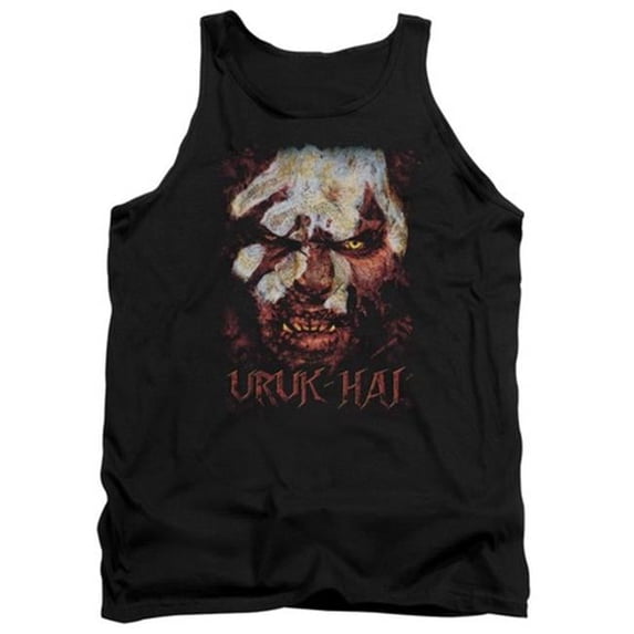 Trevco Lor-Uruk Hai Adult Tank Top- Black - 2X