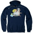 thumbnail image 1 of Trevco Love Boat-The Doctor Is In - Adult Pull-Over Hoodie - Navy- Small, 1 of 1