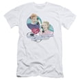 thumbnail image 1 of Trevco Lucy-Always Connected Short Sleeve Adult 30-1 Tee- White - 2X, 1 of 1