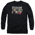 thumbnail image 1 of Trevco Lucy-Divas Long Sleeve Adult 18-1 Tee- Black - 2X, 1 of 1