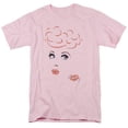 thumbnail image 1 of Trevco Lucy-Eyelashes Short Sleeve Adult 18-1 Tee- Pink - 4X, 1 of 1