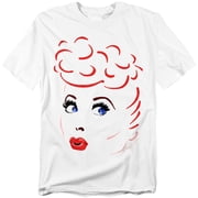 I Love Lucy T-Shirt Lines Face Unisex Graphic Tee For Men & Women