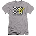 thumbnail image 1 of Trevco MTV144-PSF-5 MTV & Checker Board Logo-HBO Short Sleeve Adult 30-1 T-Shirt, Athletic Heather - 2X, 1 of 1