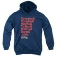 thumbnail image 1 of Trevco Major League-Team Roster Youth Pull-Over Hoodie- Navy - Medium, 1 of 1