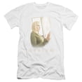 thumbnail image 1 of Trevco  Medium & White Light Premium Canvas Adult Cotton Slim Fit 30-1 T-Shirt, White - Extra Large, 1 of 1