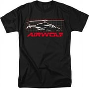 Trevco Men's Airwolf Grid T-Shirt