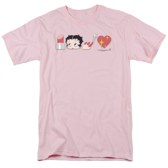 Trevco Mens Betty Boop Short Sleeve T-Shirt