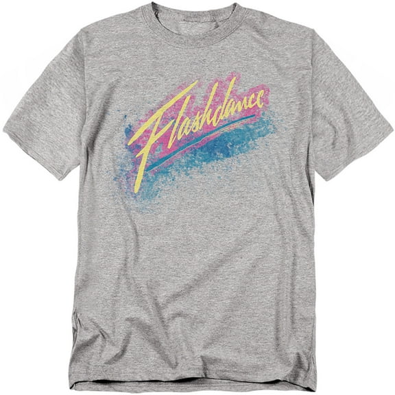 Trevco Mens Flashdance Short Sleeve T-Shirt, Athletic Heather, Large