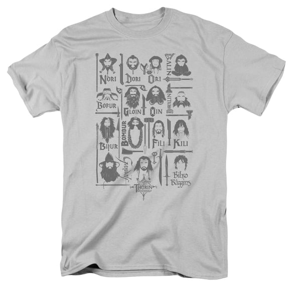 Trevco Mens Hobbit Short Sleeve T-Shirt