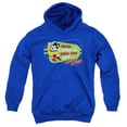 thumbnail image 1 of Trevco Mighty Mouse-Here I Come - Youth Pull-Over Hoodie - Royal Blue- Small, 1 of 1