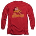 thumbnail image 1 of Trevco Mighty Mouse-I Am Mighty - Long Sleeve Adult 18-1 Tee - Red- Large, 1 of 1