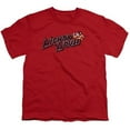 thumbnail image 1 of Trevco Mighty Mouse-Might Logo - Short Sleeve Youth 18-1 Tee - Red- Extra Large, 1 of 1