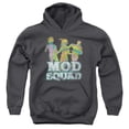 thumbnail image 1 of Trevco Mod Squad-Mod Squad Run Groovy - Youth Pull-Over Hoodie - Charcoal- Large, 1 of 1