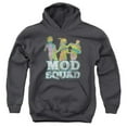 thumbnail image 1 of Trevco Mod Squad-Mod Squad Run Groovy - Youth Pull-Over Hoodie - Charcoal- Small, 1 of 1