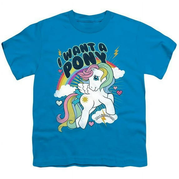 Trevco My Little Pony Retro & I Want A Pony - Turquoise - Extra Large