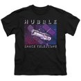 thumbnail image 1 of Trevco  NASA153-YT-3 NASA & Eye in the Sky-Short Sleeve Youth 18-1 T-Shirt, Black - Large, 1 of 1