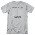 thumbnail image 1 of Trevco NCIS-Gibbs Rules - Short Sleeve Adult 18-1 Tee - Athletic Heather- Medium, 1 of 1