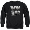thumbnail image 1 of Trevco  NCIS & What Would Gibbs Do Adult Cotton & Polyster Crewneck Sweatshirt, Black - Small, 1 of 1
