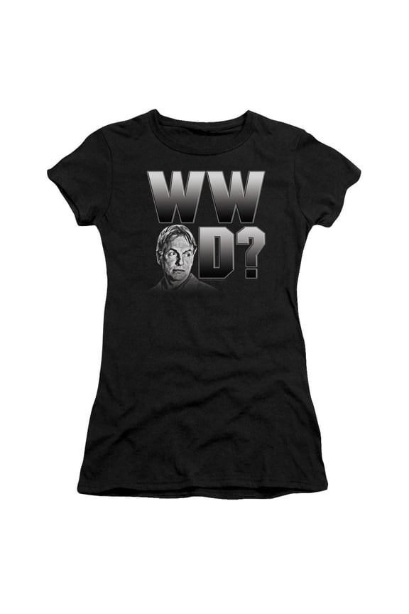 Ncis - What Would Gibbs Do - Juniors Teen Girls Cap Sleeve Shirt - X-Large