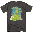 thumbnail image 1 of Trevco NICK232-AT-2 Rugrats & Reptar Stomp Short Sleeve Adult 18-1 T-Shirt, Charcoal - Medium, 1 of 1