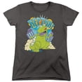 thumbnail image 1 of Trevco NICK232-WT-4 Rugrats & Reptar Stomp Short Sleeve Women T-Shirt, Charcoal - Extra Large, 1 of 1