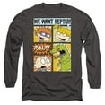 thumbnail image 1 of Trevco NICK233-AL-5 Rugrats & We Want Reptar Comic-Long Sleeve Adult 18-1 T-Shirt, Charcoal - 2X, 1 of 1