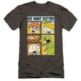 thumbnail image 1 of Trevco NICK233-PSF-3 Rugrats & We Want Reptar Comic-HBO Short Sleeve Adult 30-1 T-Shirt, Charcoal - Large, 1 of 1