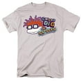thumbnail image 1 of Trevco NICK236-AT-5 Rugrats & Chicks Dig the Glasses Badge Short Sleeve Adult 18-1 T-Shirt, Silver - 2X, 1 of 1