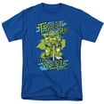 thumbnail image 1 of Trevco NICK322-AT-5 Teenage Mutant Ninja Turtles & Trust Me, IM A Ninja Short Sleeve Adult 18-1 T-Shirt, Royal Blue - 2X, 1 of 1