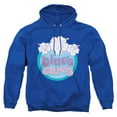 thumbnail image 1 of Trevco NICK394-AFTH-5 Blues Clues Classic & Hawaiian Flowers-Adult Pull-Over Hoodie, Royal Blue - 2X, 1 of 1